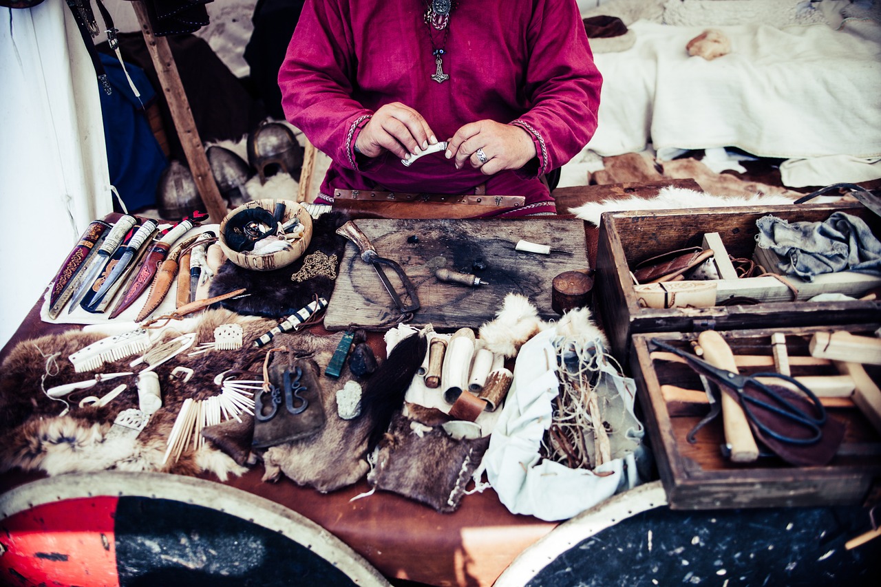 The master craftsman of leather, a trade of great value